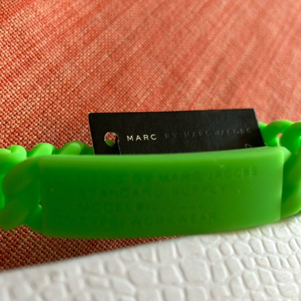 Marc by Marc Jacobs Neon Green Bracelet
